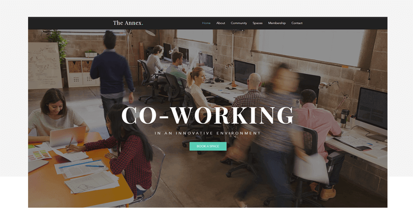5-web-design-templates-co-working-space