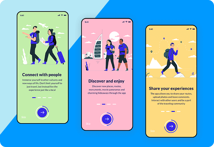 app onboarding sequence template