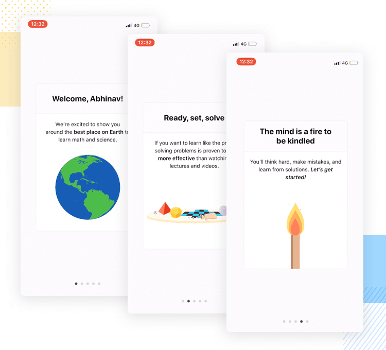 brilliant the learning app as example of good onboarding