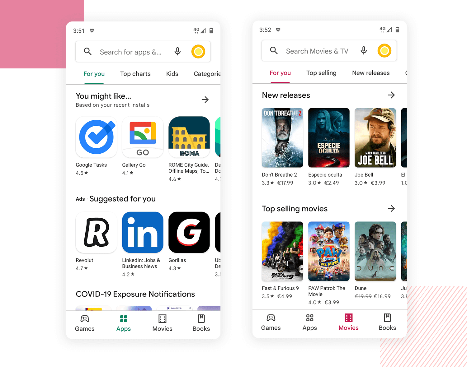card-ui-design - Google Play: mobile