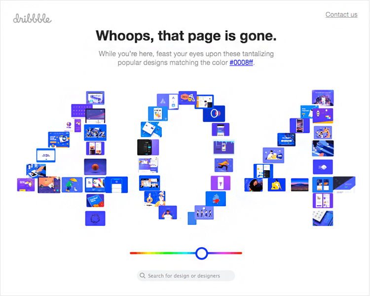competing philosophies of 404 page design in UX sector