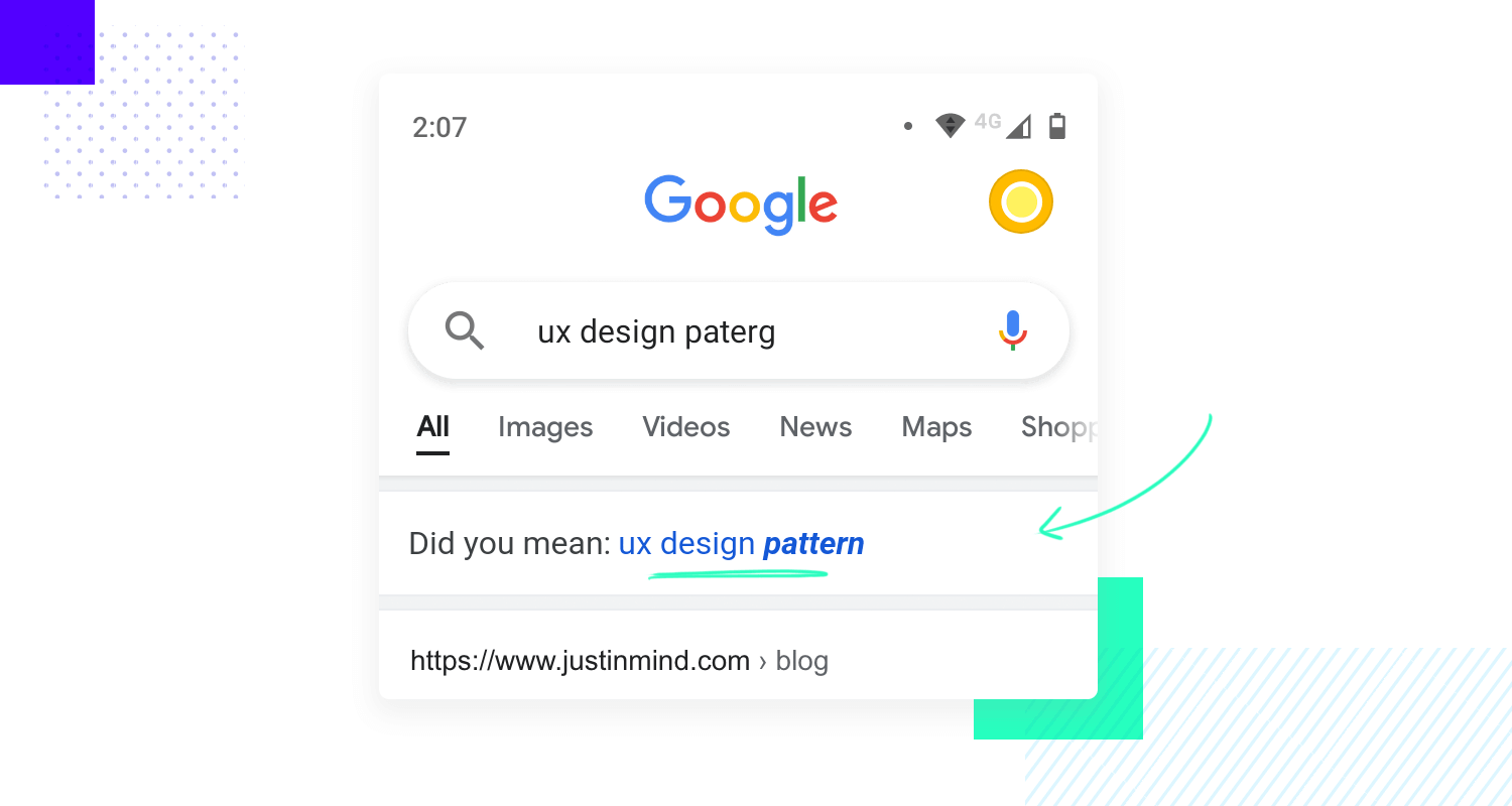 example of forgiving format as ui pattern