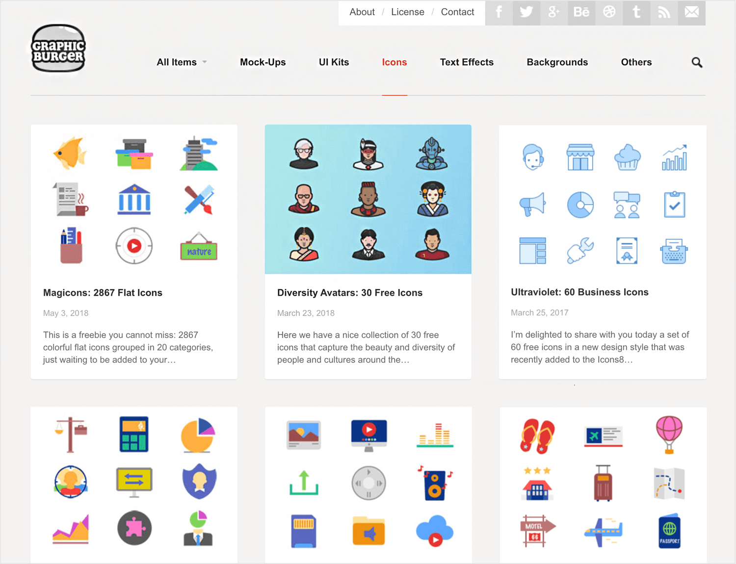 graphicburger as a place for free design resources