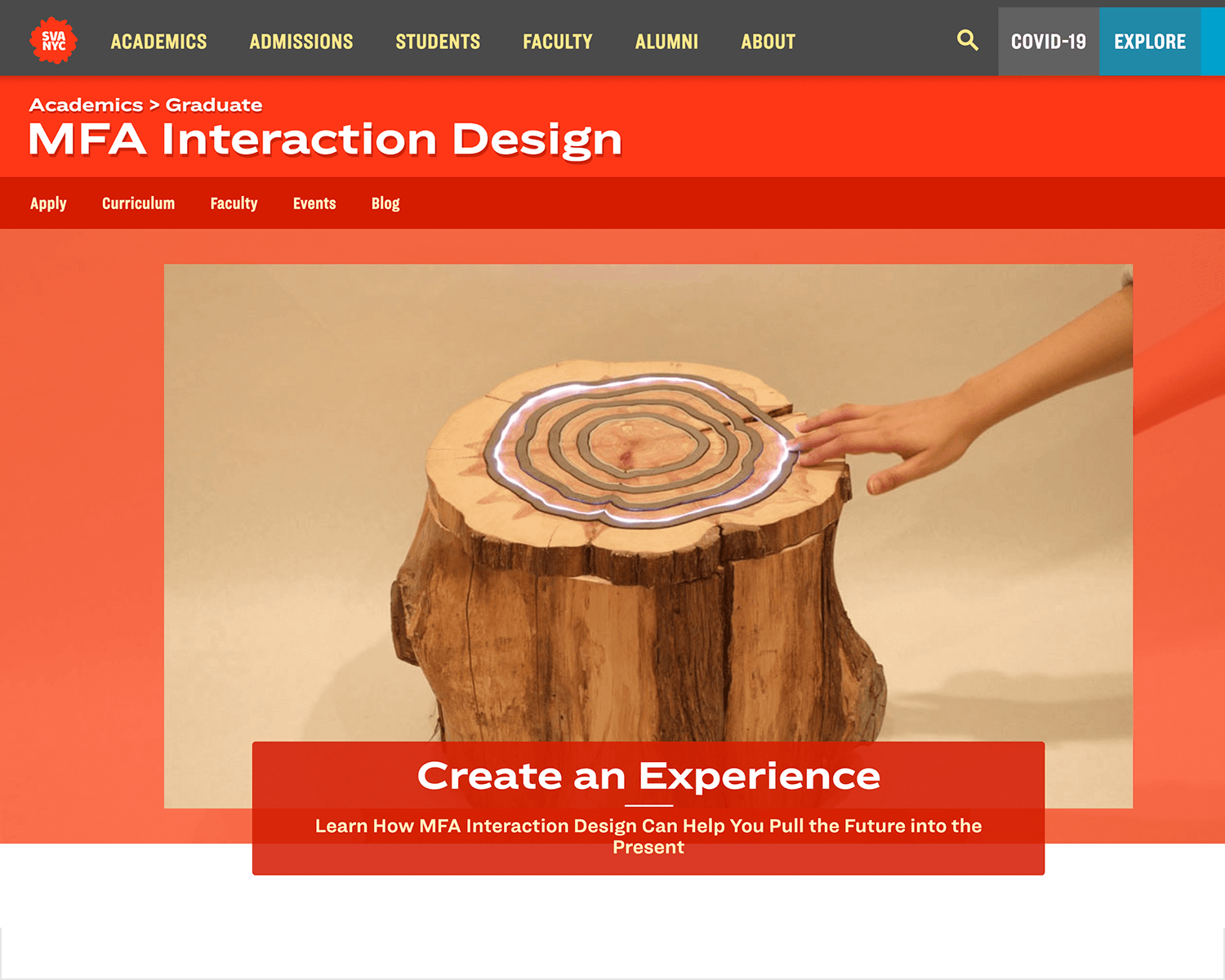 interaction design graduate program