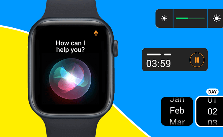 Justinmind Apple Watch UI kit