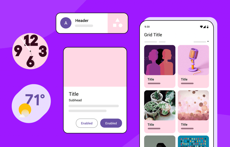 material design ui kit for android designs