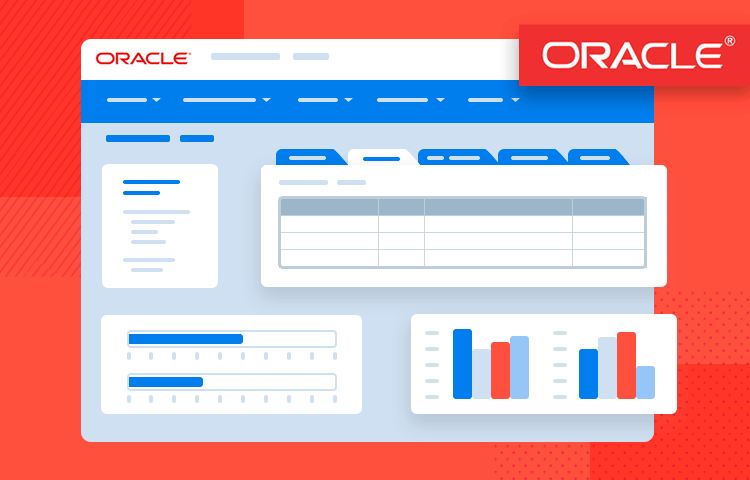 ORACLE Fusion UI kit - prototype business management apps