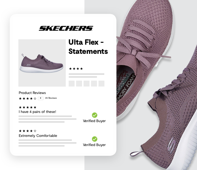 skechers desktop product reviews page