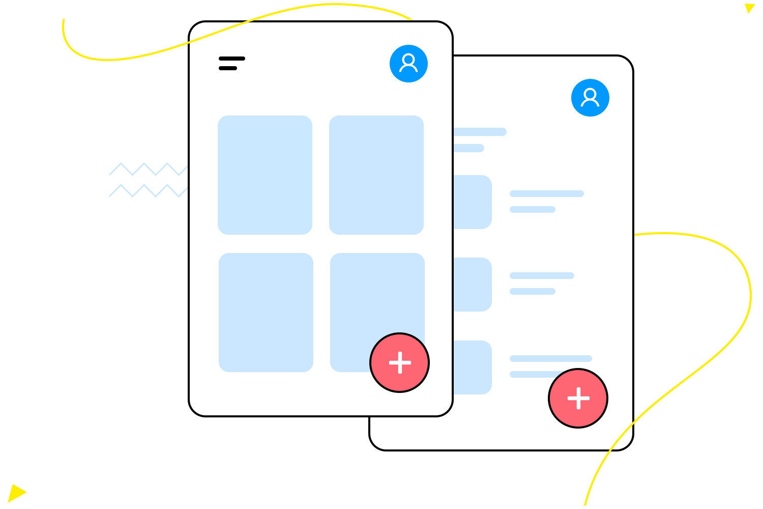 Set content layouts and styles