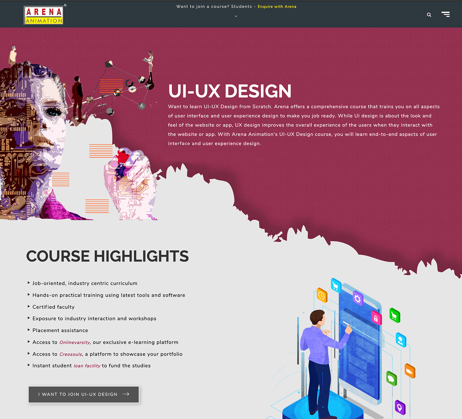 ux design certificate in bangalore india