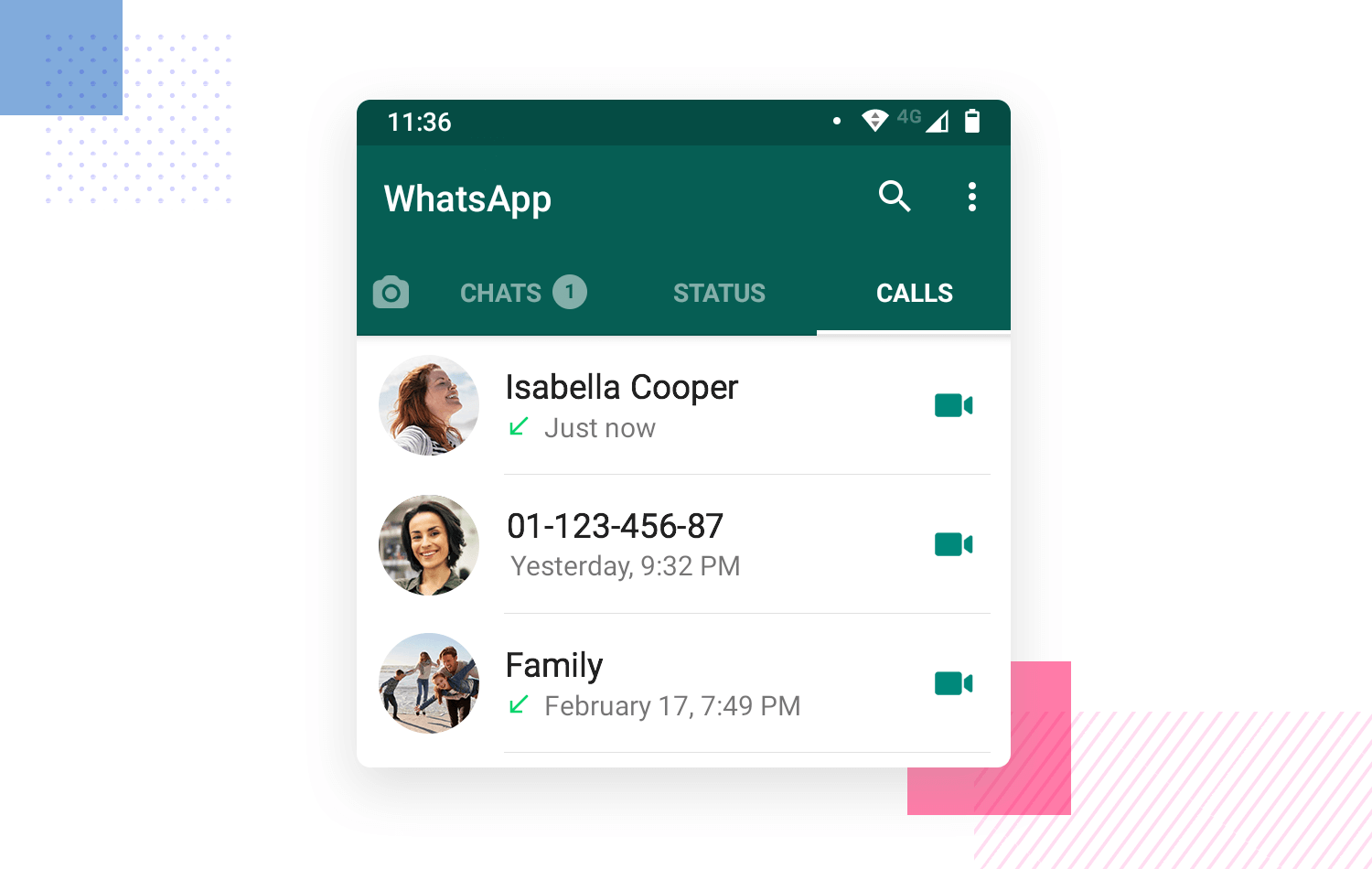 UX writing - Whatsapp using 